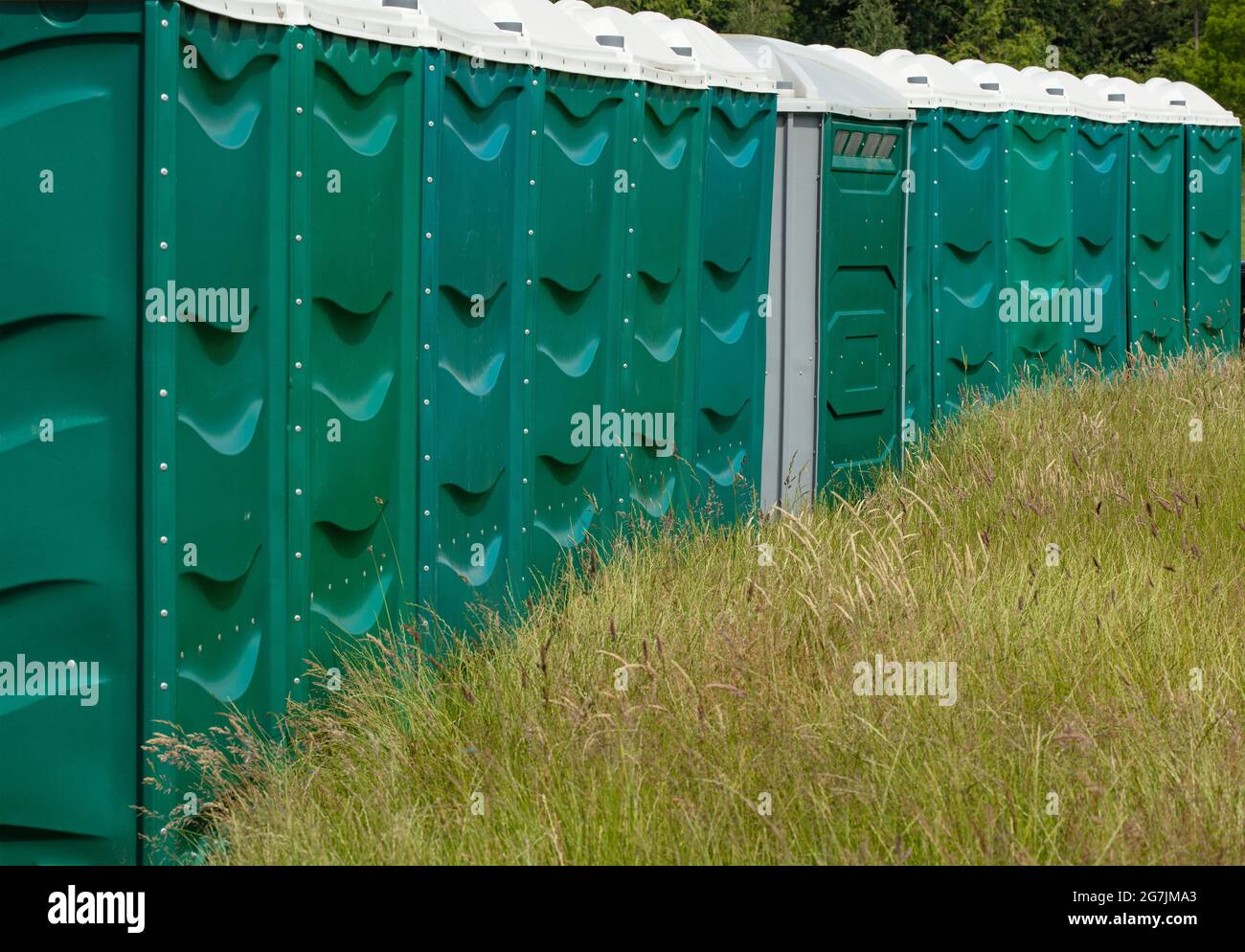 Plastic toilet cubicle hi-res stock photography and images - Alamy