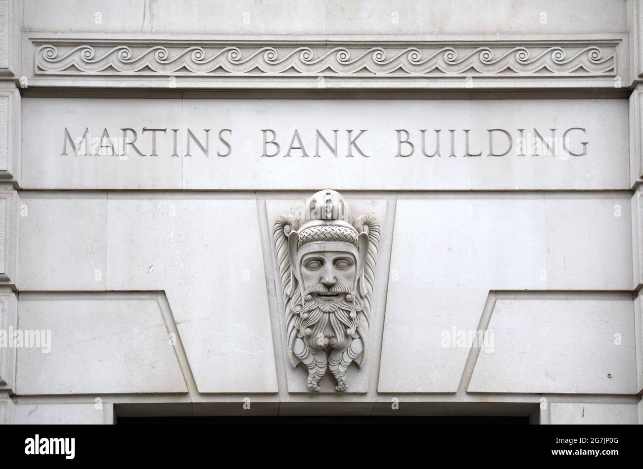 Martins Bank Building in Liverpool Stock Photo