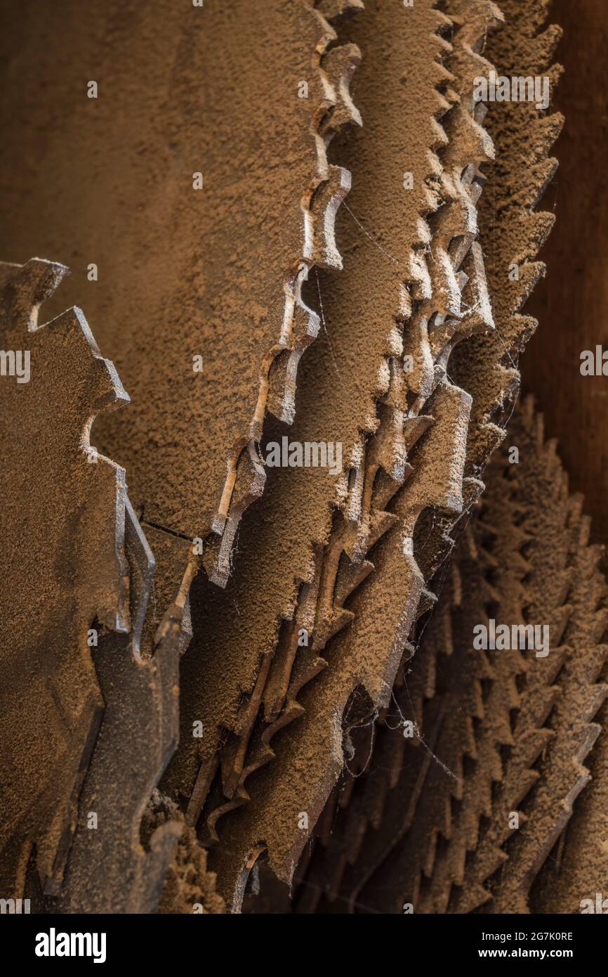 Saw mill blades hi-res stock photography and images - Alamy