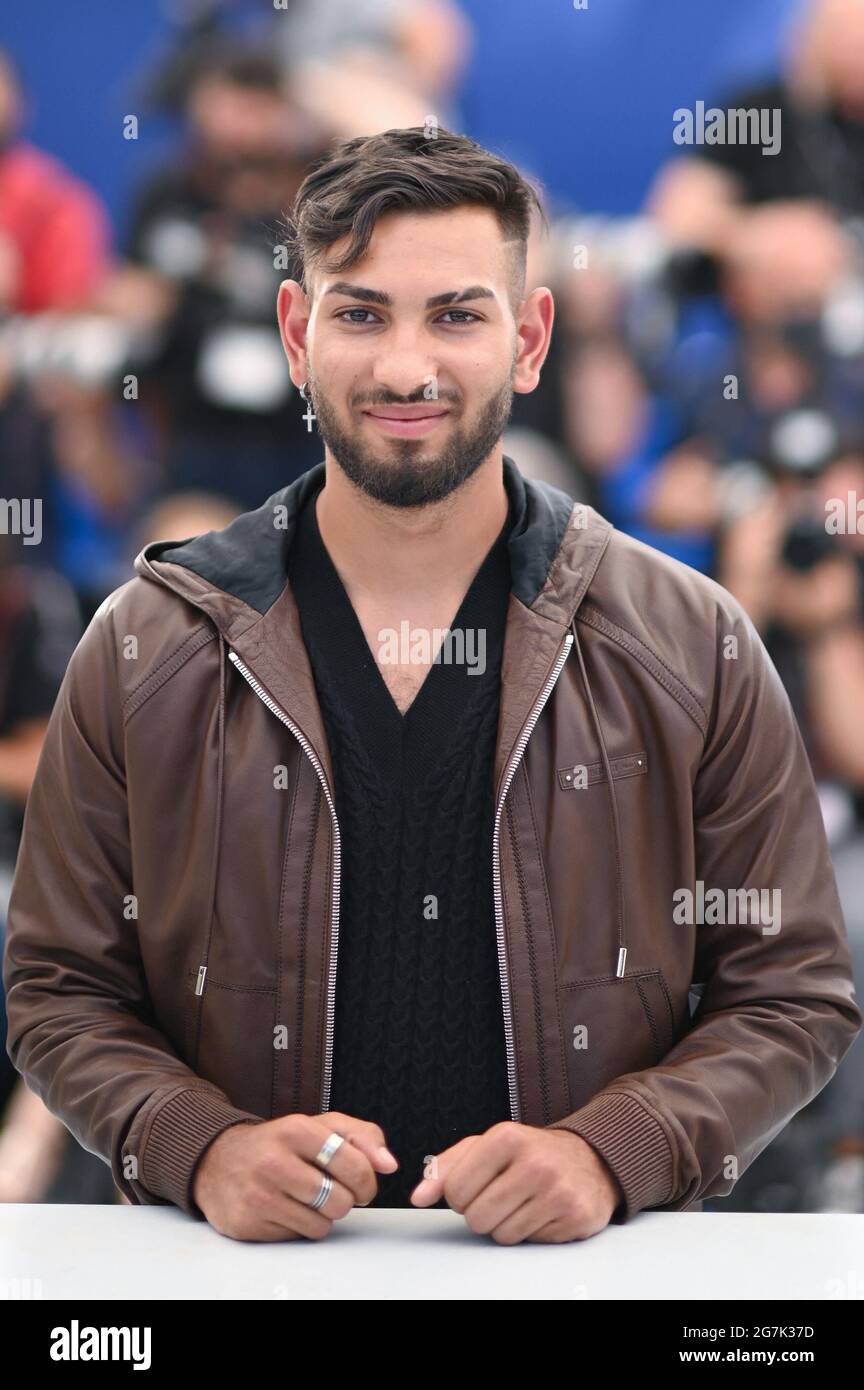 Noemie Merlant and Gimi-Nicolae Covaci attend the Mi Iubita Mon Amour  photocall during the 74th annual Cannes Film Festival on July 14, 2021 in  Cannes, France. Photo by David Niviere/ABACAPRESS.COM Stock Photo 