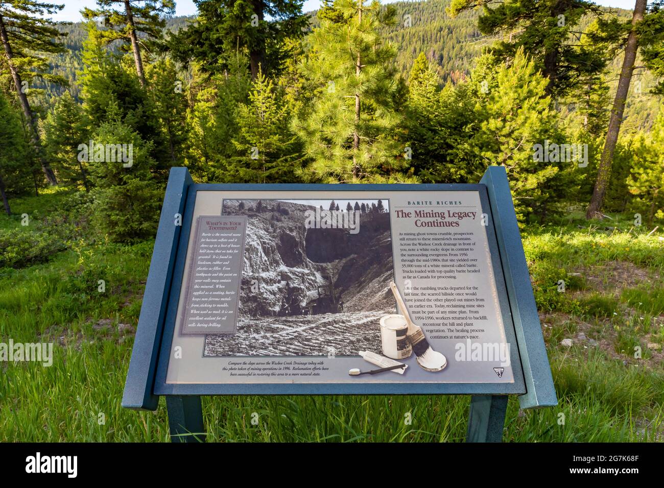 ghost town of Montana, USA Stock Photo Alamy