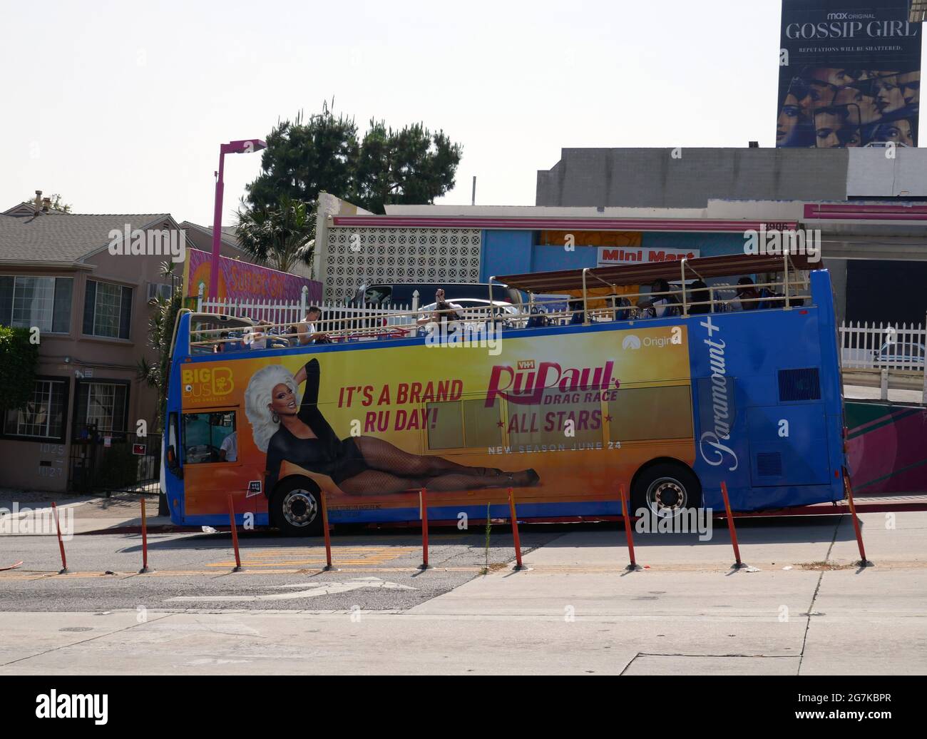 West Hollywood, California, USA 14th July 2021 A general view of ...