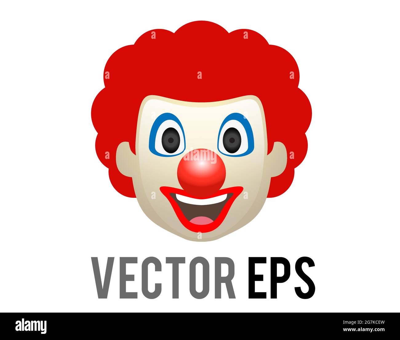 3D Clown hupt eine alte Messing-Hupe Stockfotografie - Alamy