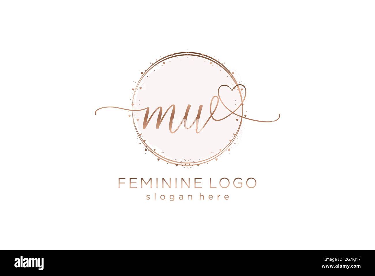 MM beauty monogram and elegant logo design handwriting logo of initial  signature, wedding, fashion, floral and botanical with creative template  Stock Vector Image & Art - Alamy