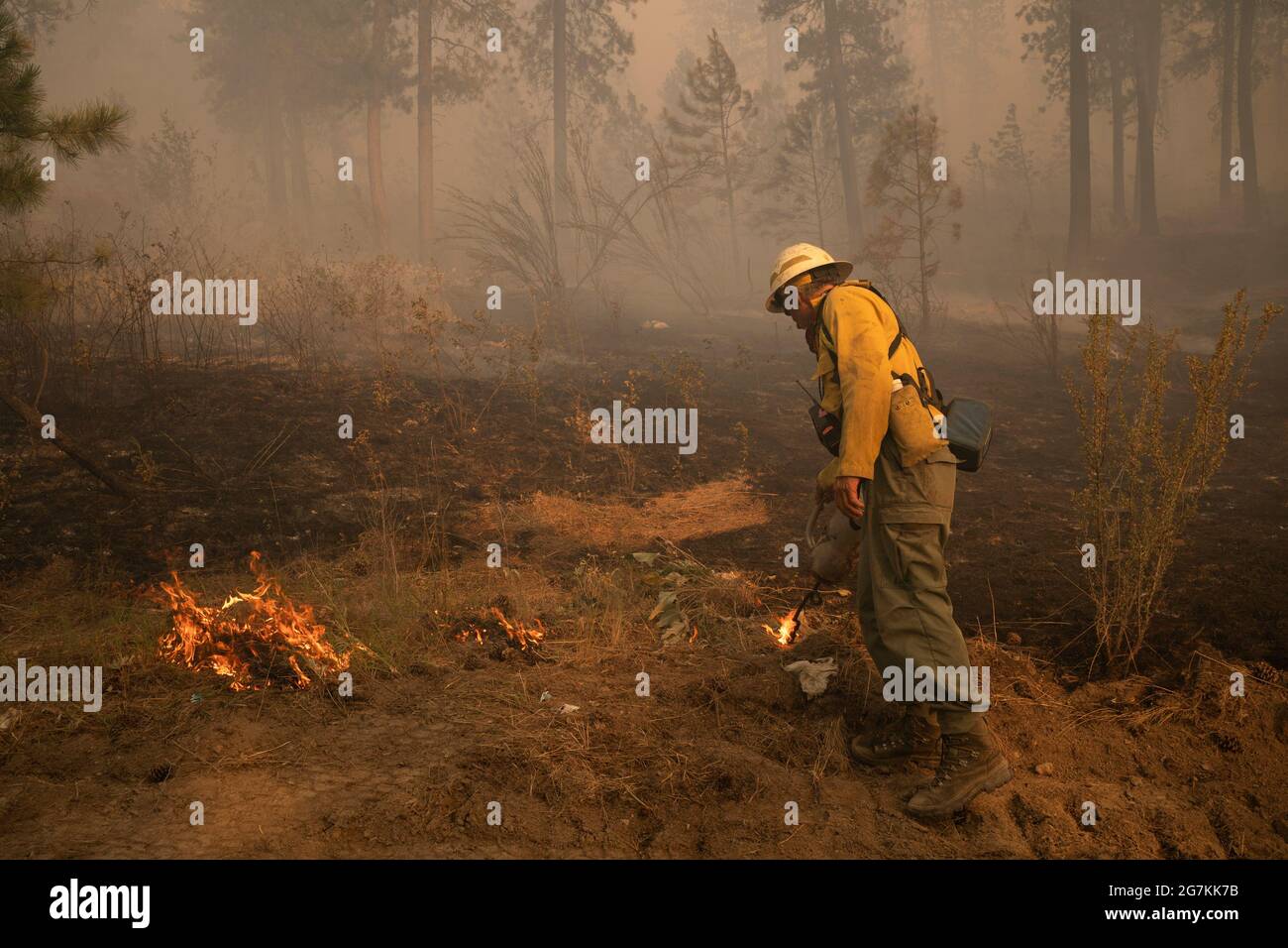 Firefighter Drip Torch High Resolution Stock Photography and Images Alamy