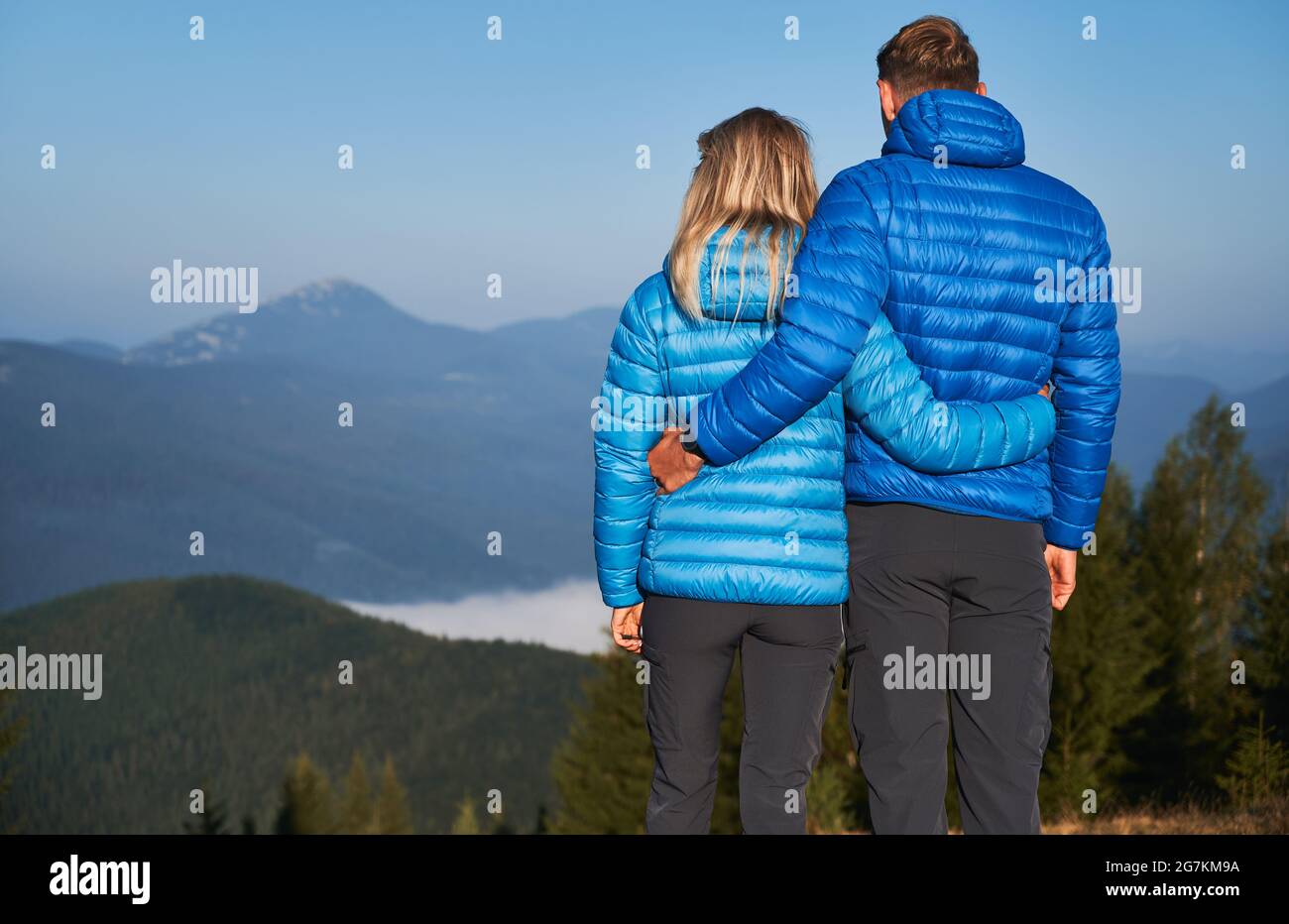 Holding each other around the waist hi-res stock photography and images ...