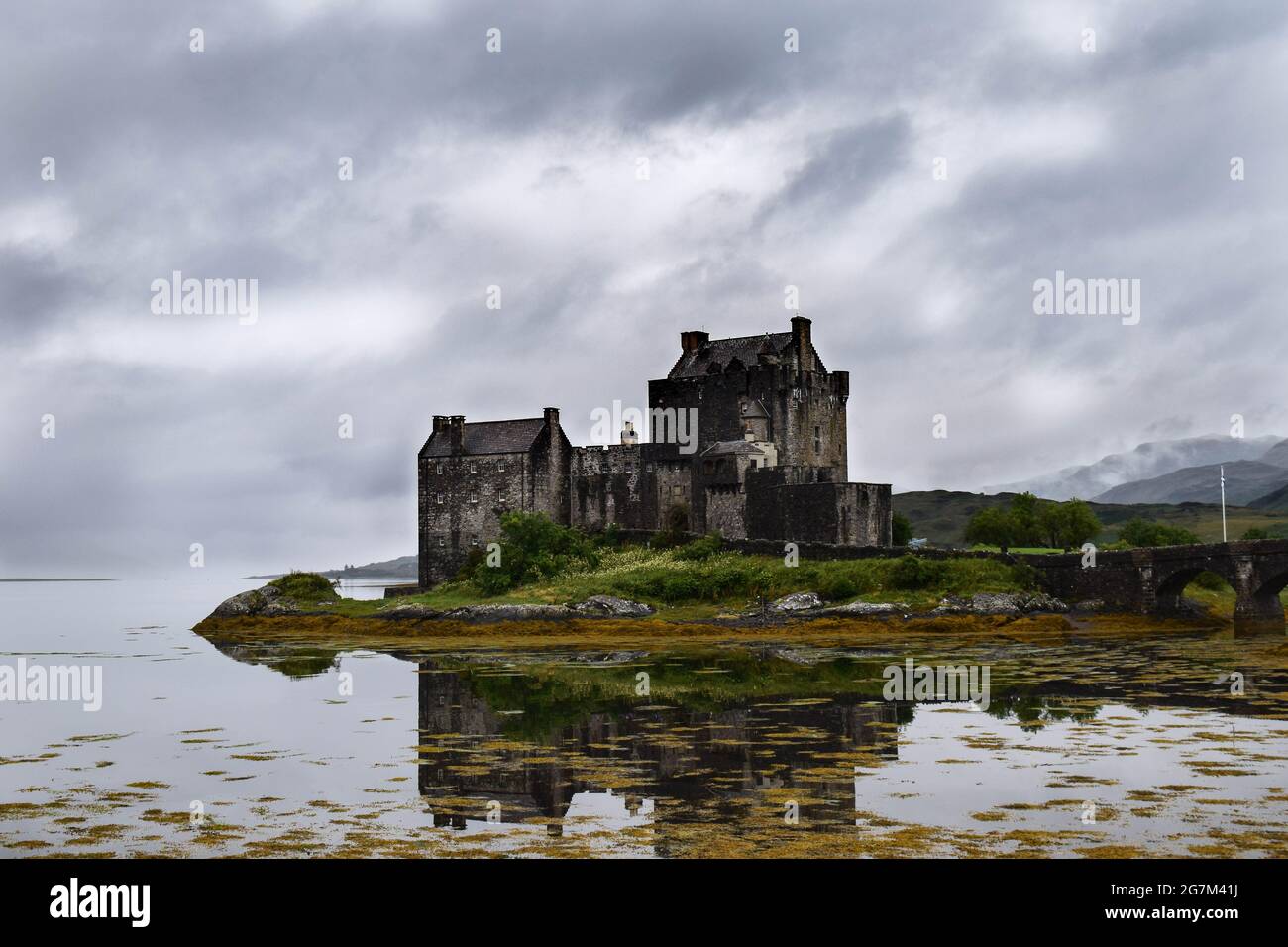 The beautiful Eilean Donan Castle Stock Photo