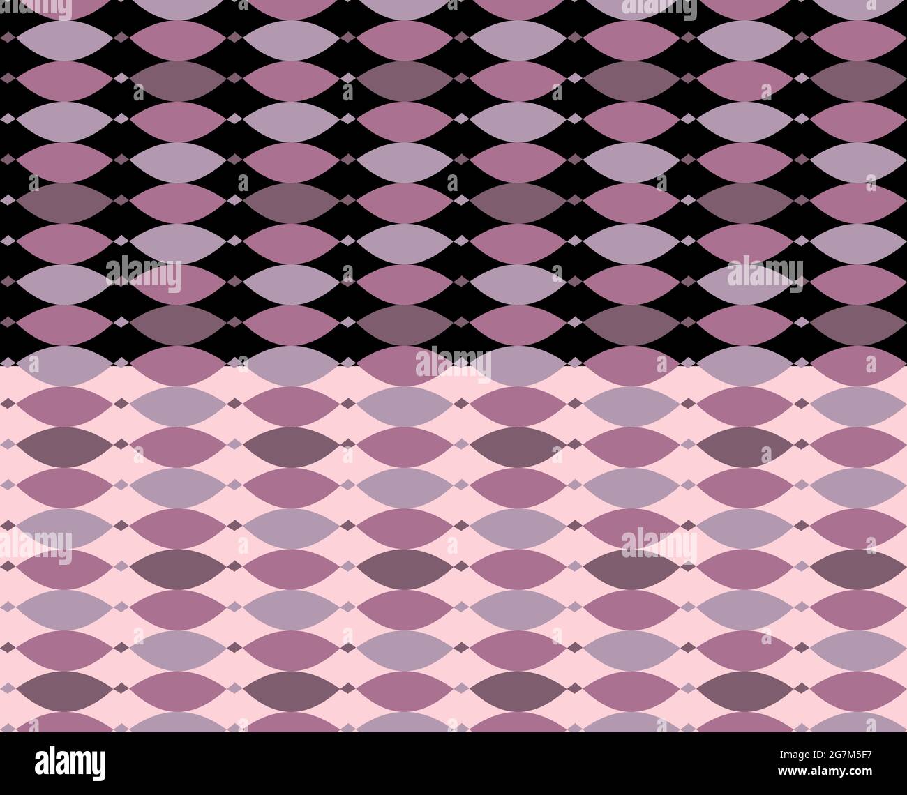 Abstract minimal geometric seamless pattern. Oval hand drawn shapes in ...