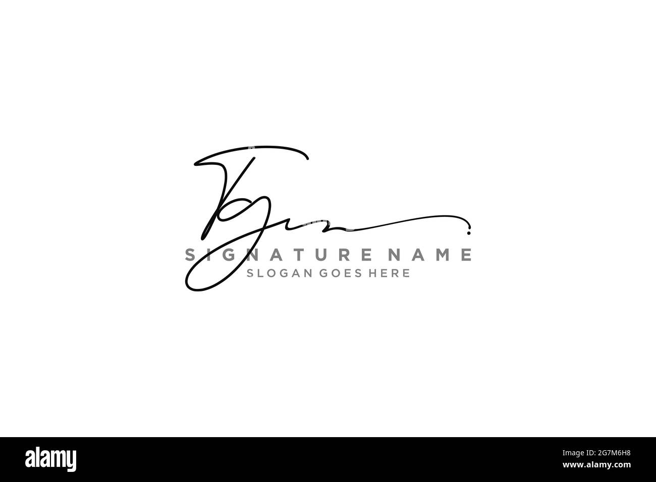 TG Letter Signature Logo Template elegant design logo Sign Symbol ...