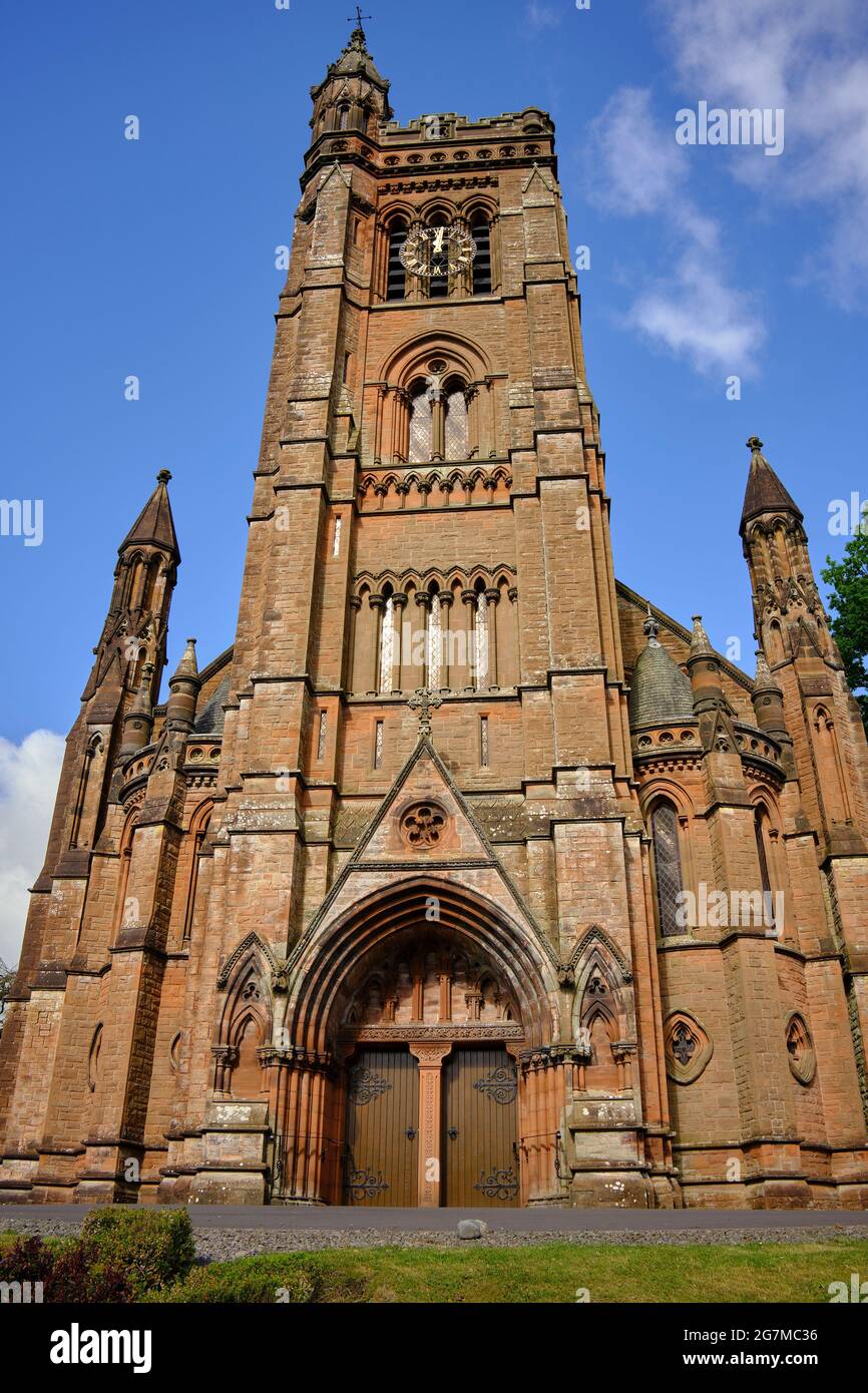 Front elevation of St Andrew's, Church of Scotland in Moffat Stock