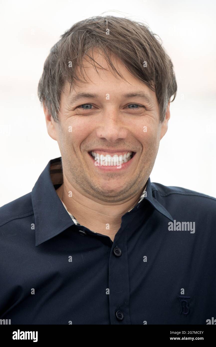 Cannes, France, 15th July 2021. Director Sean Baker attends the Red