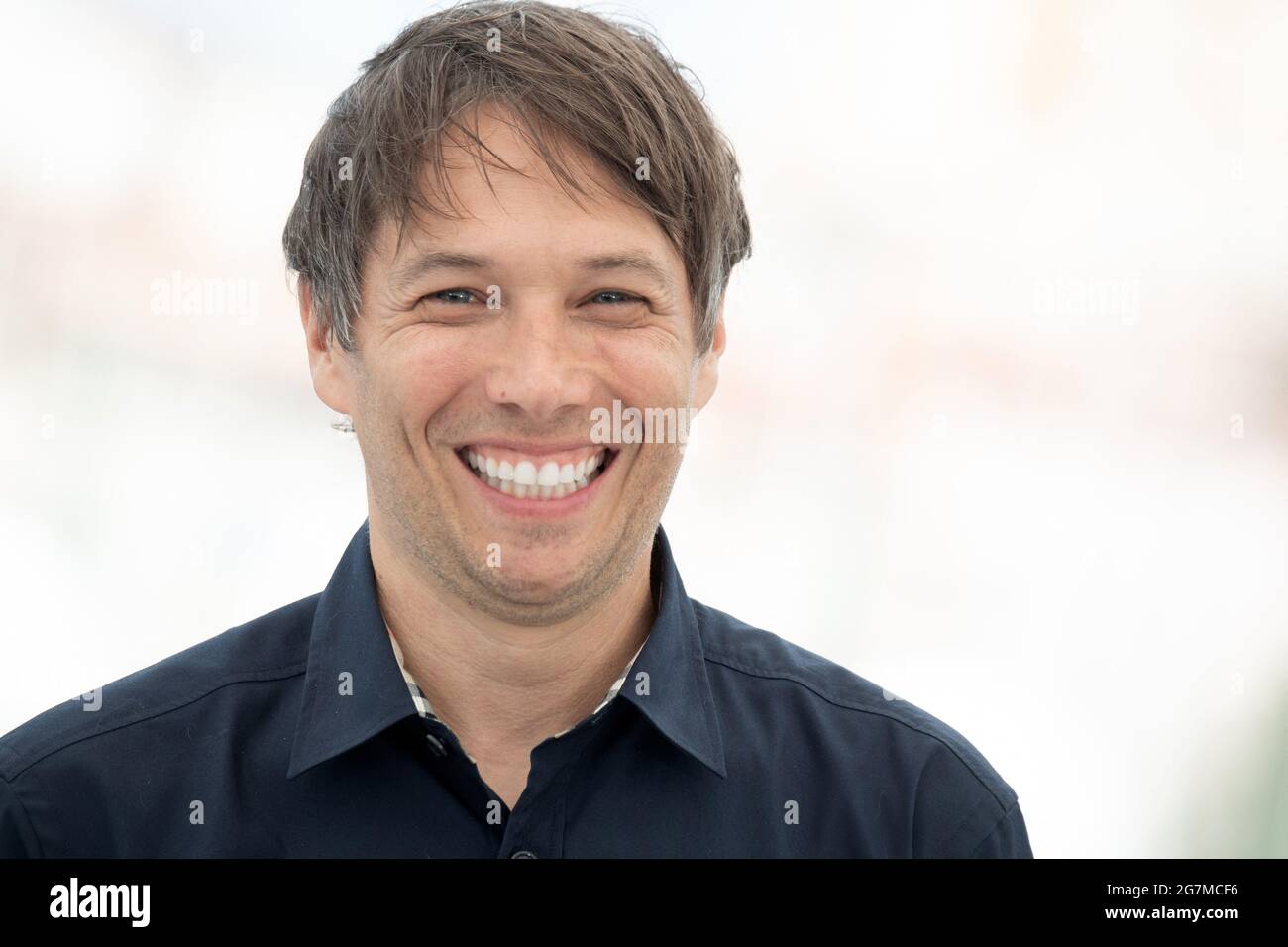 Cannes, France, 15th July 2021. Director Sean Baker attends the Red