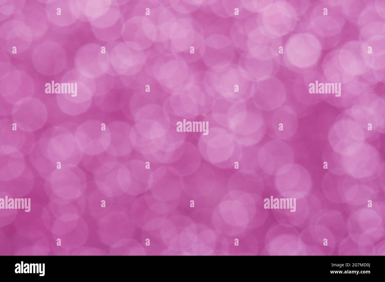 Purple blurred circle background shiny decoration. Christmas sparkle texture Stock Photo