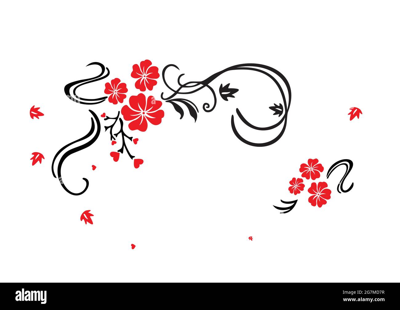tree branch vector ilustration design template Stock Vector