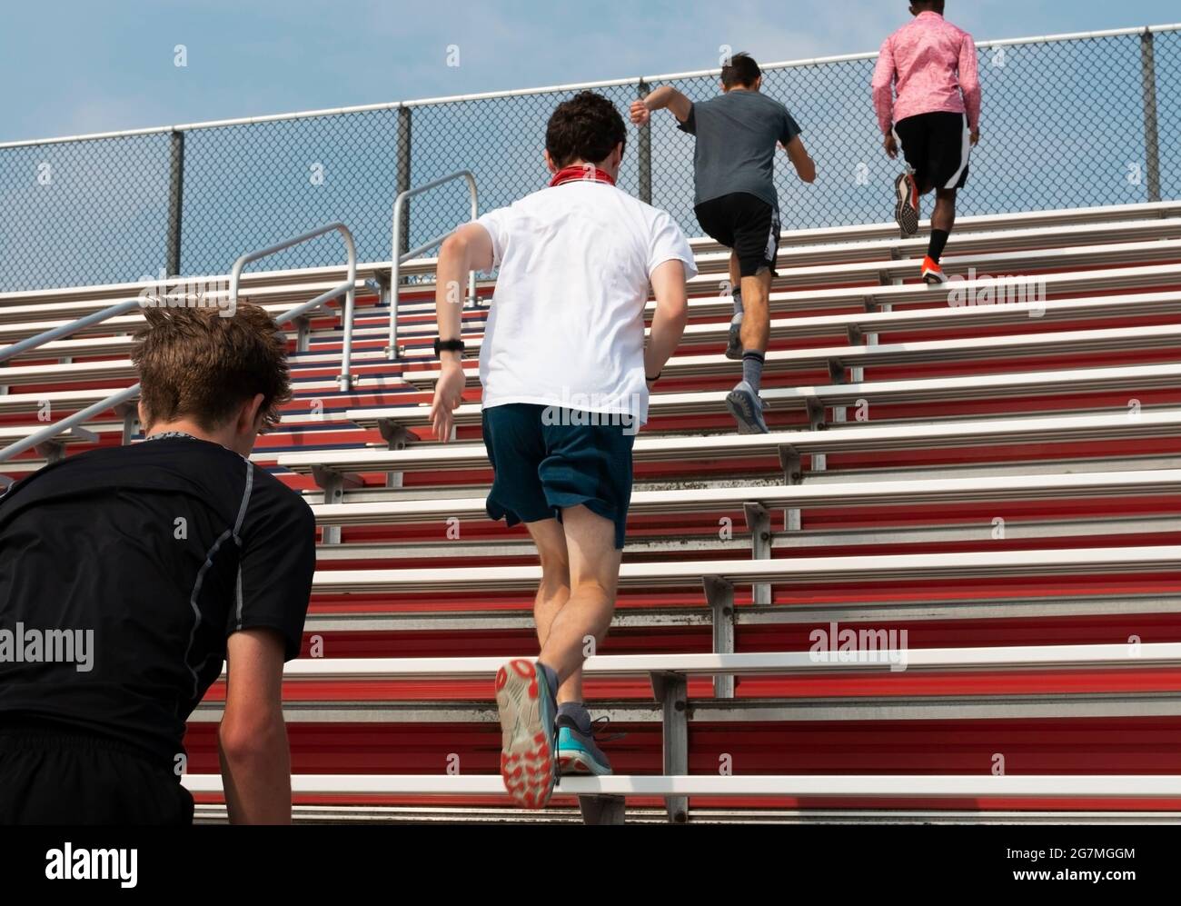 Bleachers america hi-res stock photography and images - Alamy