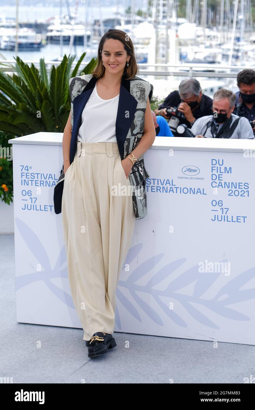 Noemie Merlant attends the photocall for Portrait of a lady on fire during  the 72nd International Cannes Film Festival at Palais des Festivals on May  20, 2019 in Cannes, France.Photo by David