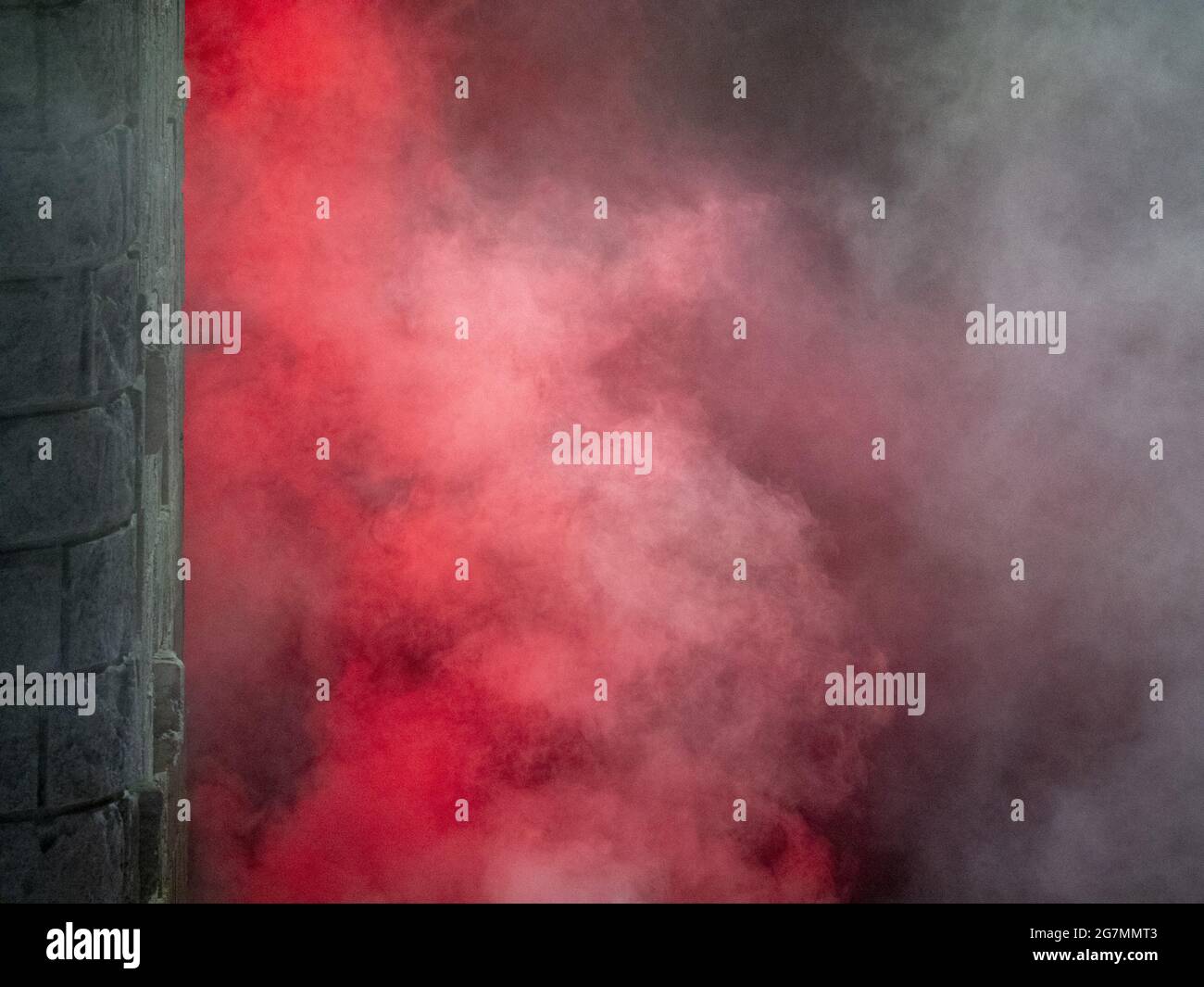 Red light effect background hi-res stock photography and images - Alamy