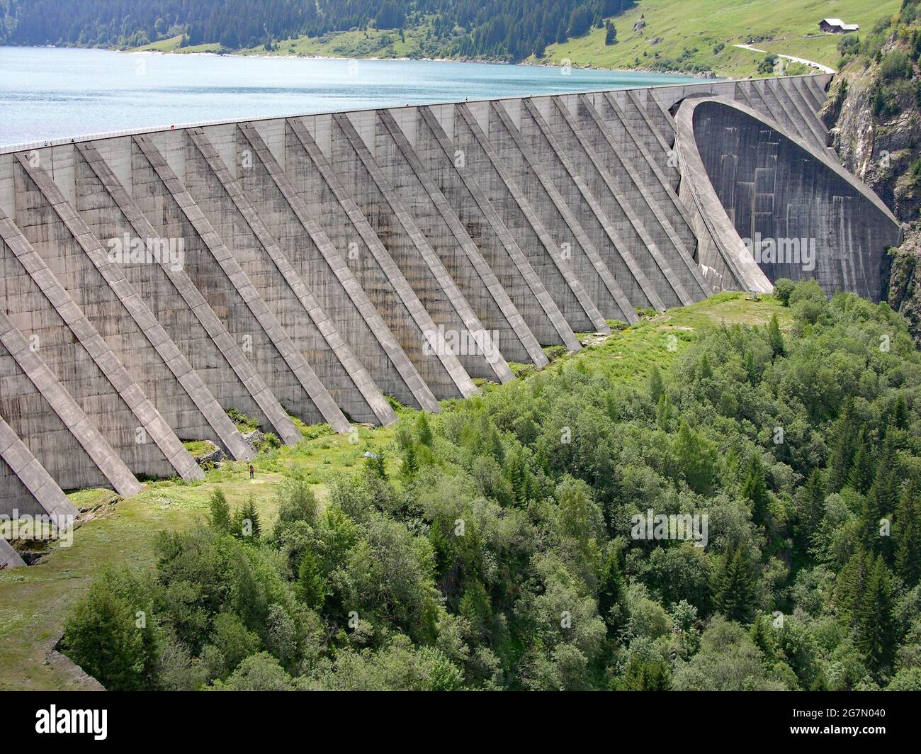 Diga Roseland, Francia Stock Photo Alamy