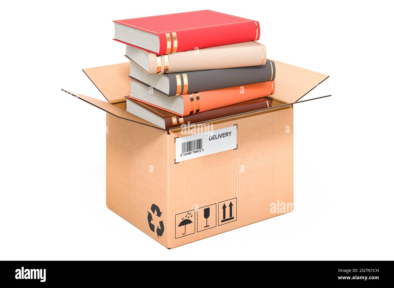 Prime Delivery editorial stock photo. Image of books