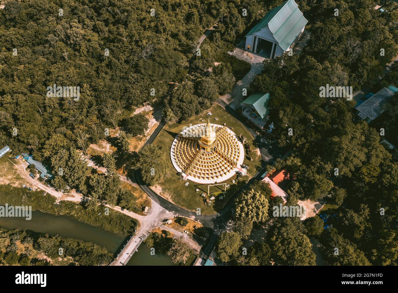 Wat Pa Sawang Bun in Saraburi, Thailand, south east asia Stock Photo