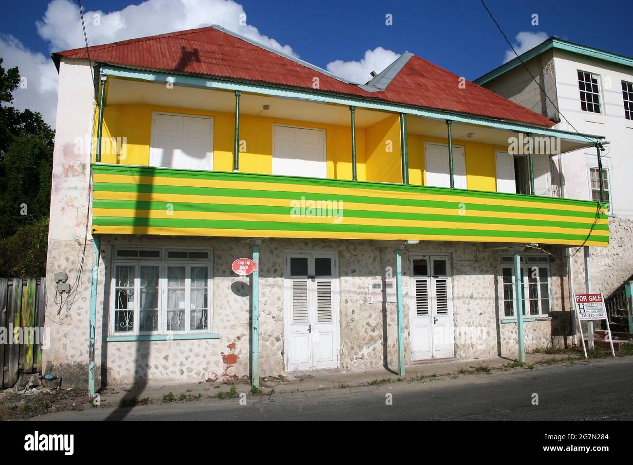 Traditional wooden house barbados hires stock photography and images