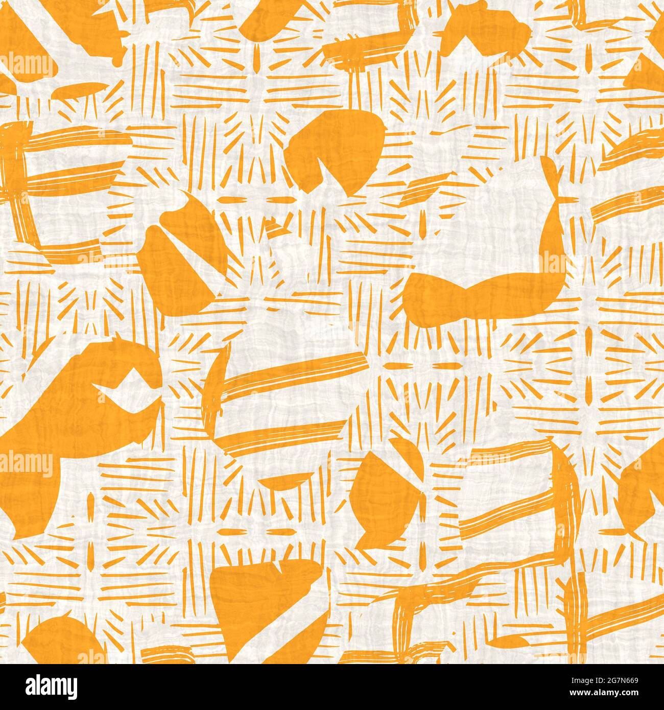 2tone Pattern Seamless two tone hand drawn brushed effect pattern swatch Stock Photo ...