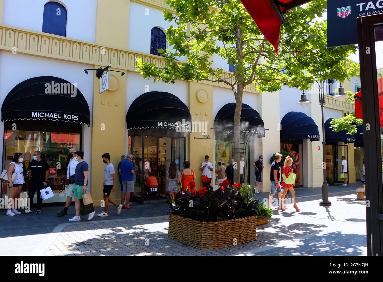 Michael Kors Shop front at Las Rozas outlet shopping Madrid Spain Stock  Photo - Alamy