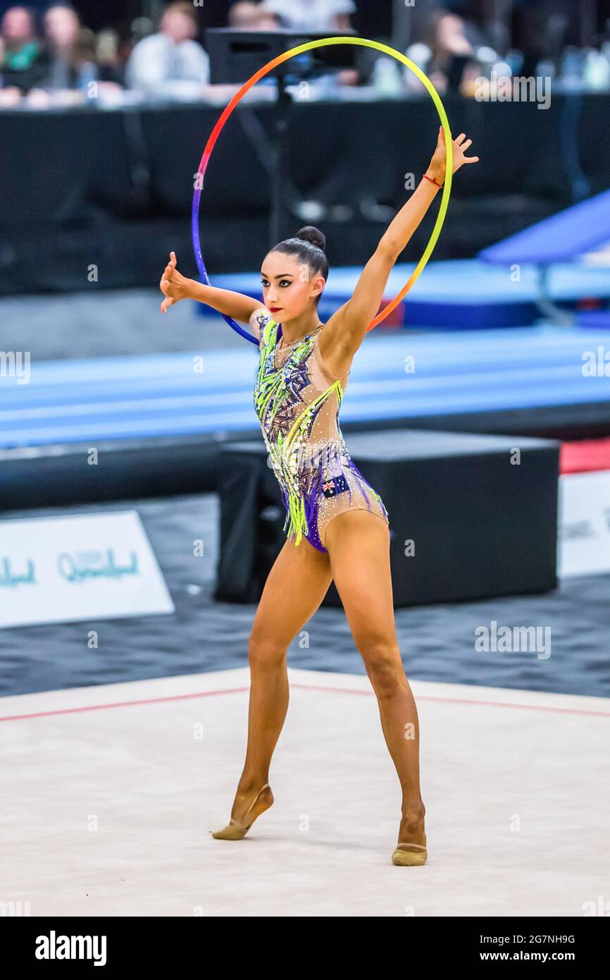 Australian Senior International Rhythmic Gymnast Alexandra Kiroi