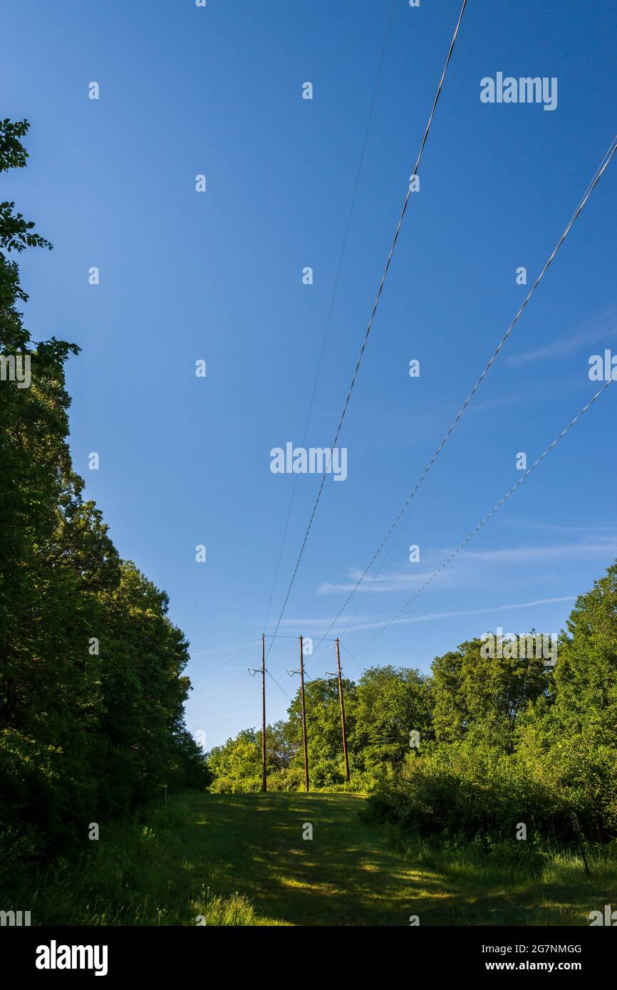 Power lines electrical sky energy hires stock photography and images