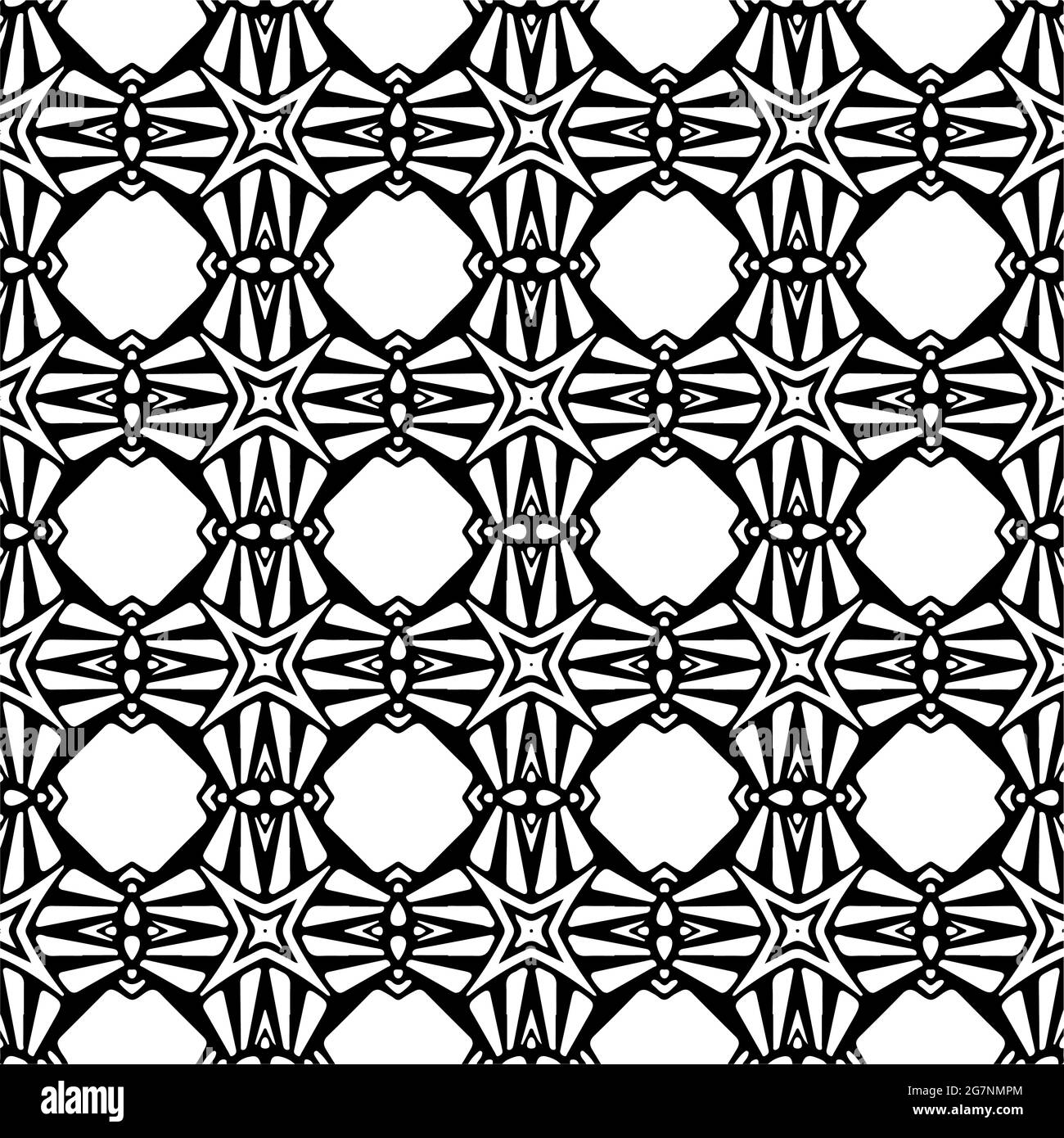Black And White Seamless Pattern retained White Elements To Easily