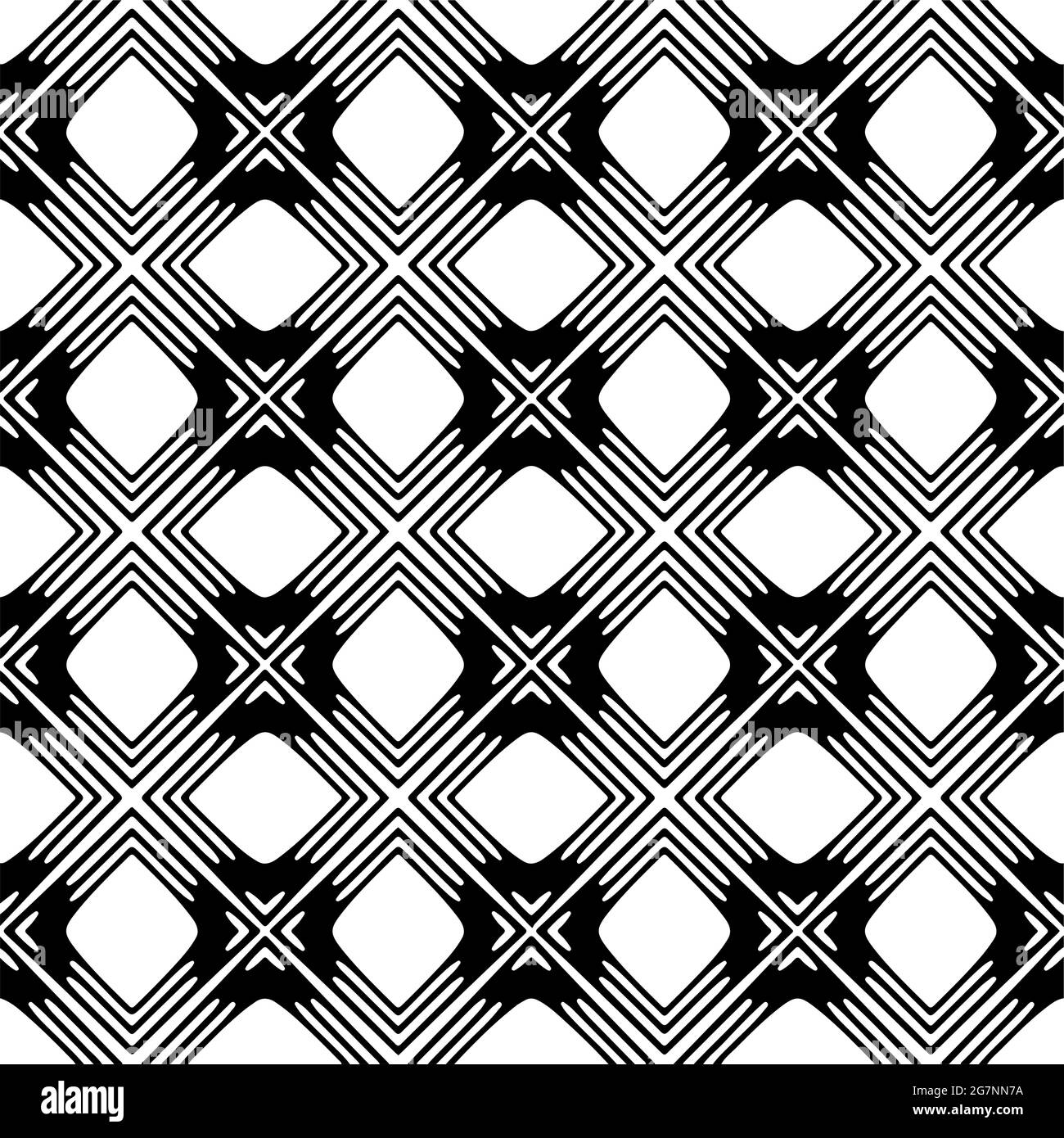 Black And White Seamless Pattern retained White Elements To Easily