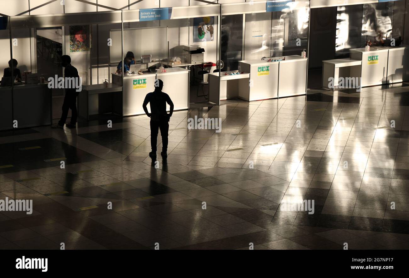 Tokyo Japan 15th July 21 Inside The Tokyo Olympics Main Press Centre Mpc At The Tokyo International Exhibition Centre Also Known As The Tokyo Big Sight Tokyo Was To Host The