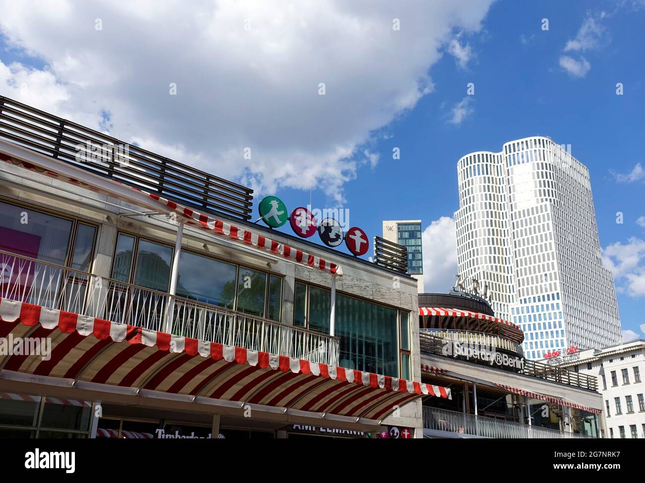 Former Cafe Kranzler, Kranzler Eck, Berlin, Germany Stock Photo