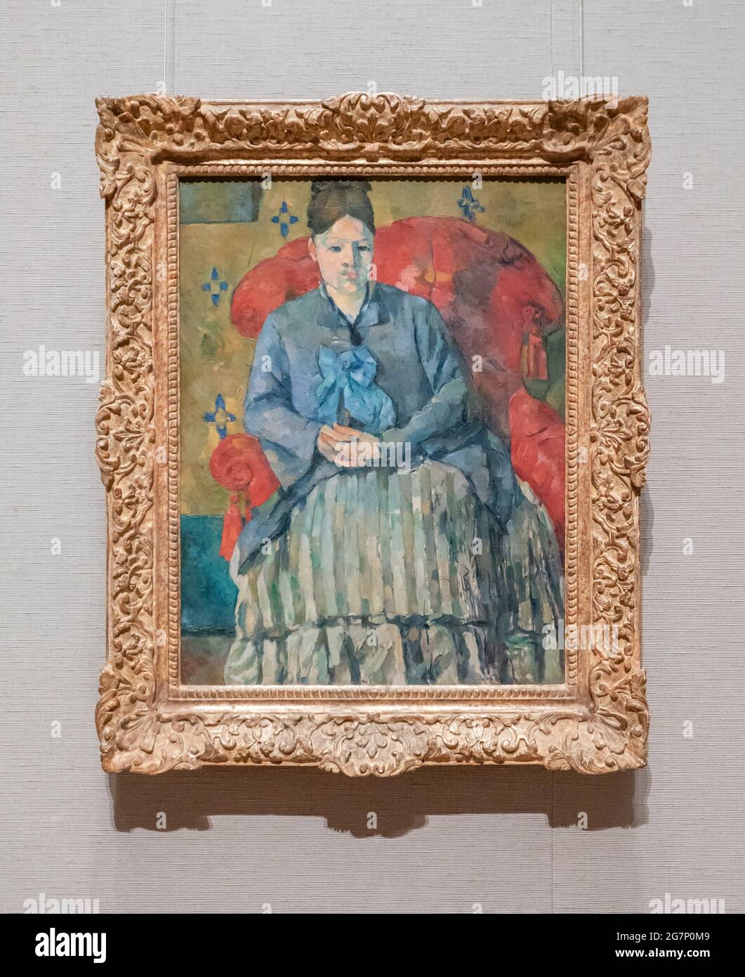 Cezanne painting in provence hi-res stock photography and images
