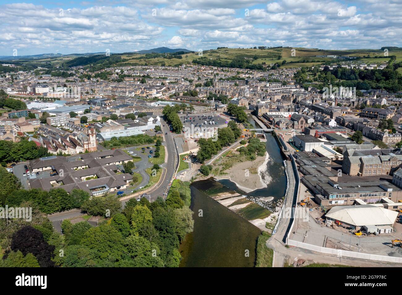 Hawick flood hires stock photography and images Alamy