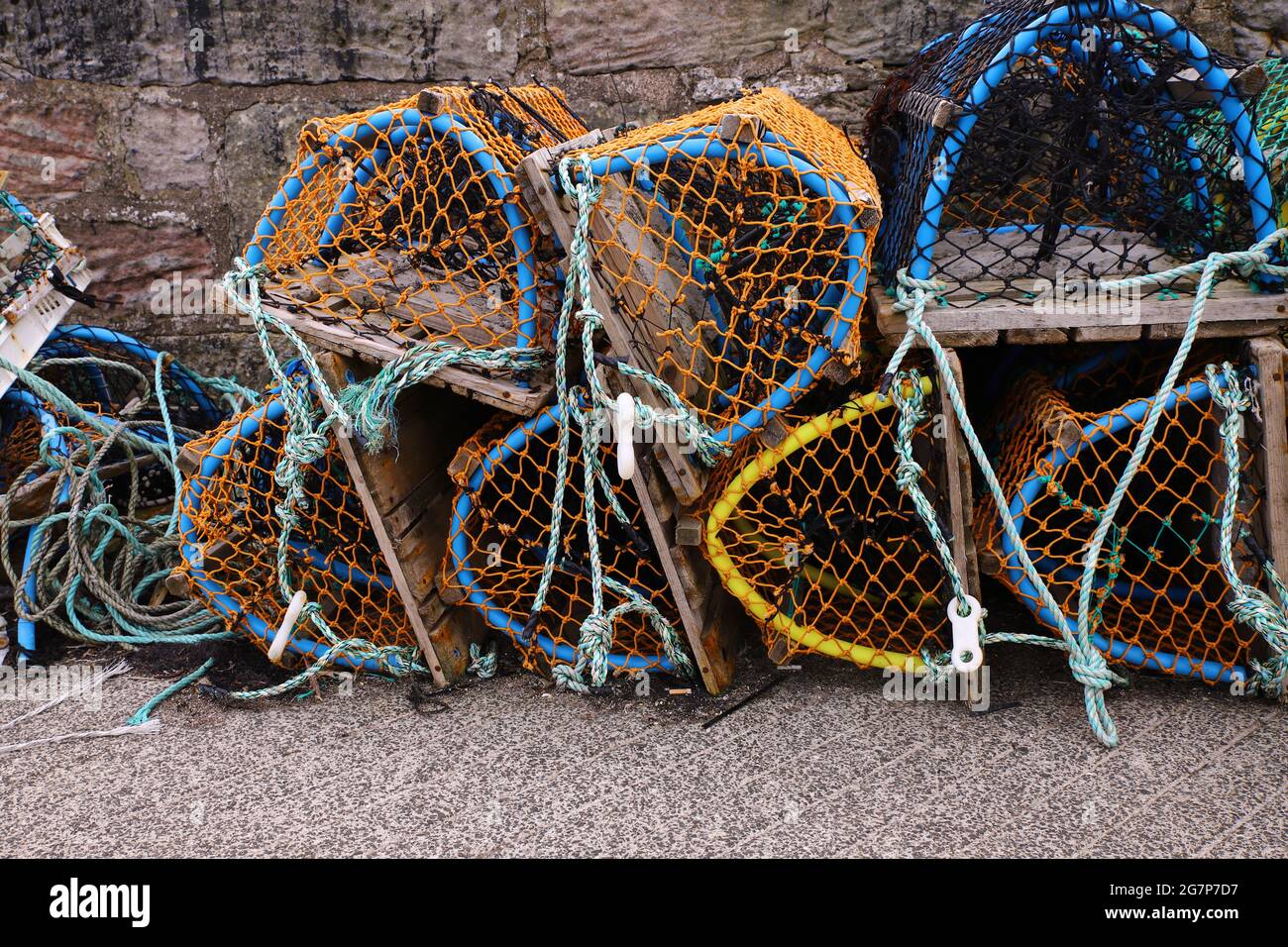 A lobster trap or lobster pot is a traps lobsters or crayfish.In