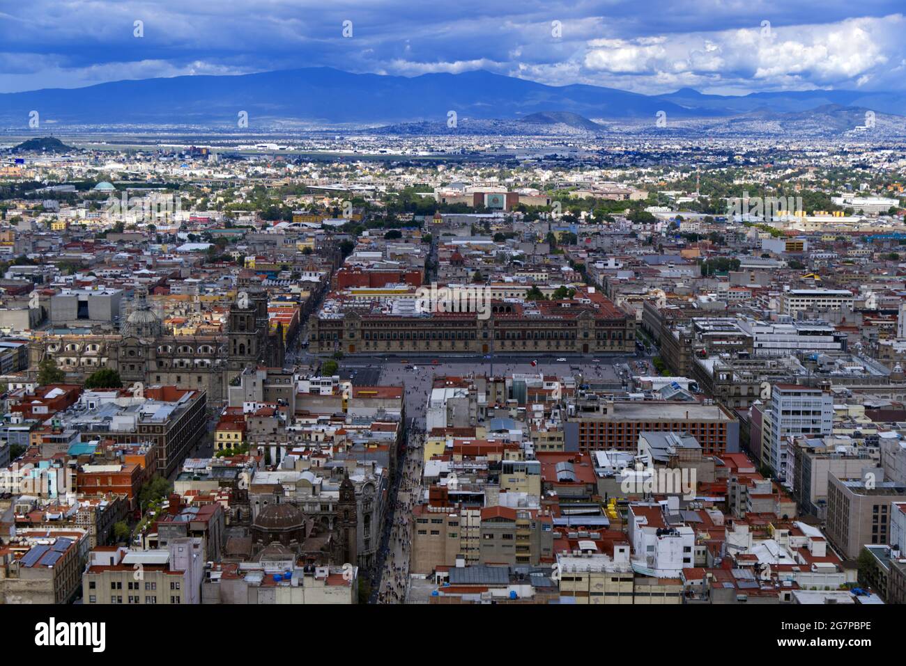 Torre latinoamericana panorama hi-res stock photography and images - Alamy