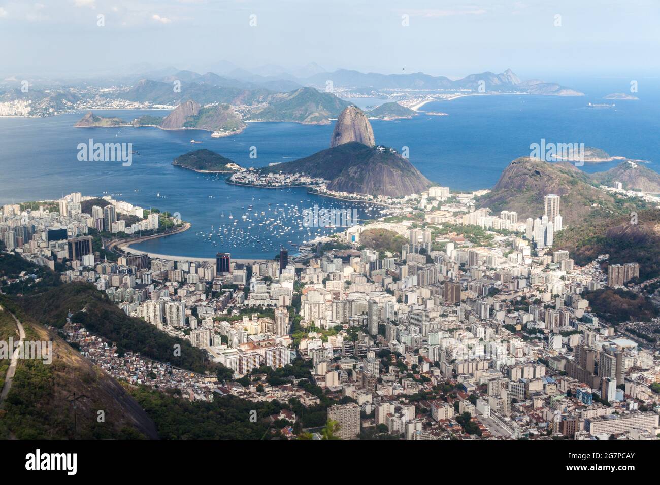 Aerial view of Rio de Janeiro, Brazil Stock Photo - Alamy
