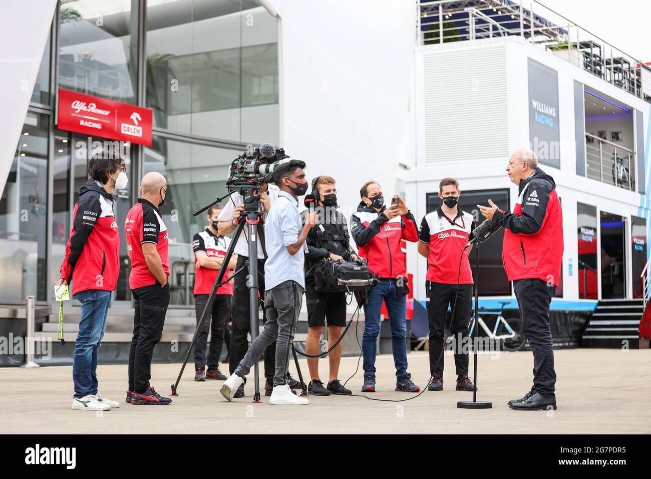 IMPARATO Jean-Philippe, Alfa Romeo Chief Executive Officer, portrait during  the Formula 1 Pirelli British Grand Prix 2021, 10th round of the 2021 FIA  Formula One World Championship from July 16 to 18,