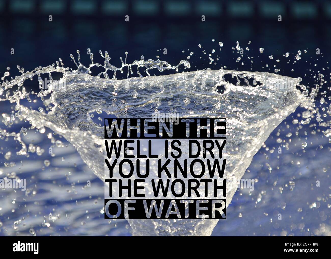 water positive quote