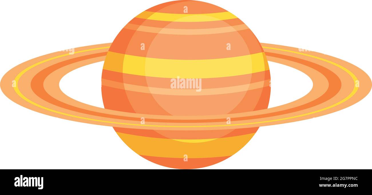 Saturn planet icon on white background Stock Vector Image & Art - Alamy