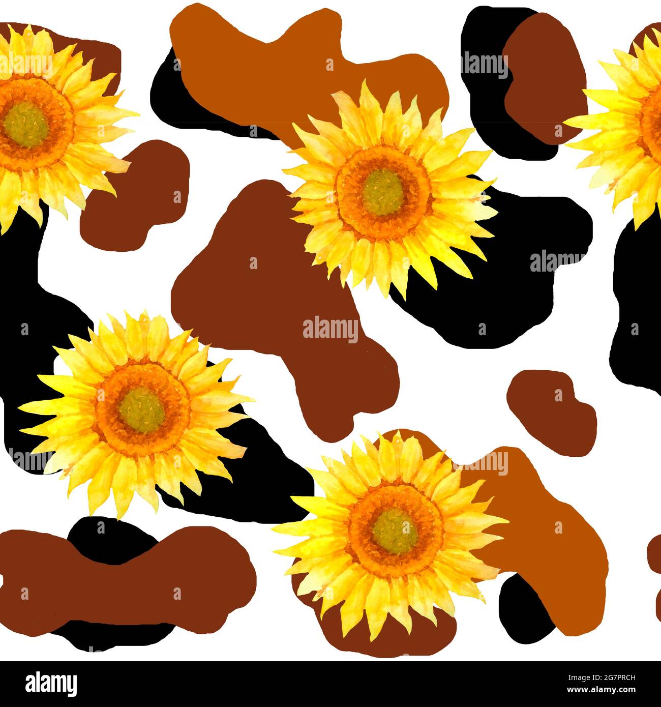 Pin by moe sigler on sunflower love  Seamless patterns Pattern Pattern  design