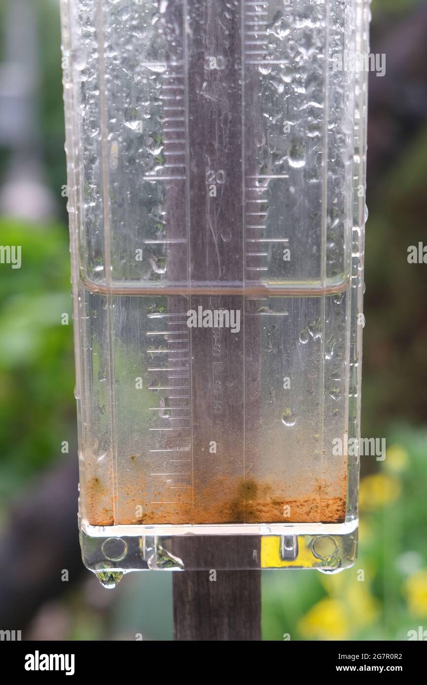 Rain gauge hires stock photography and images Alamy