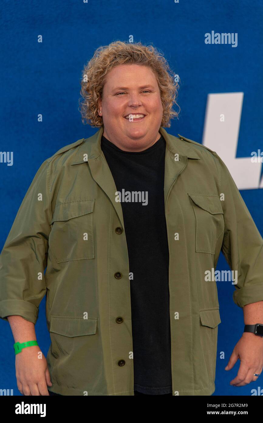 West Hollywood, USA. 15th July, 2021. Fortune Feimster attends Apple's 'Ted Lasso' Season Two Premiere at The Pacific Design Center, West Hollywood, CA on July 15, 2021 Credit: Eugene Powers/Alamy Live News Stock Photo