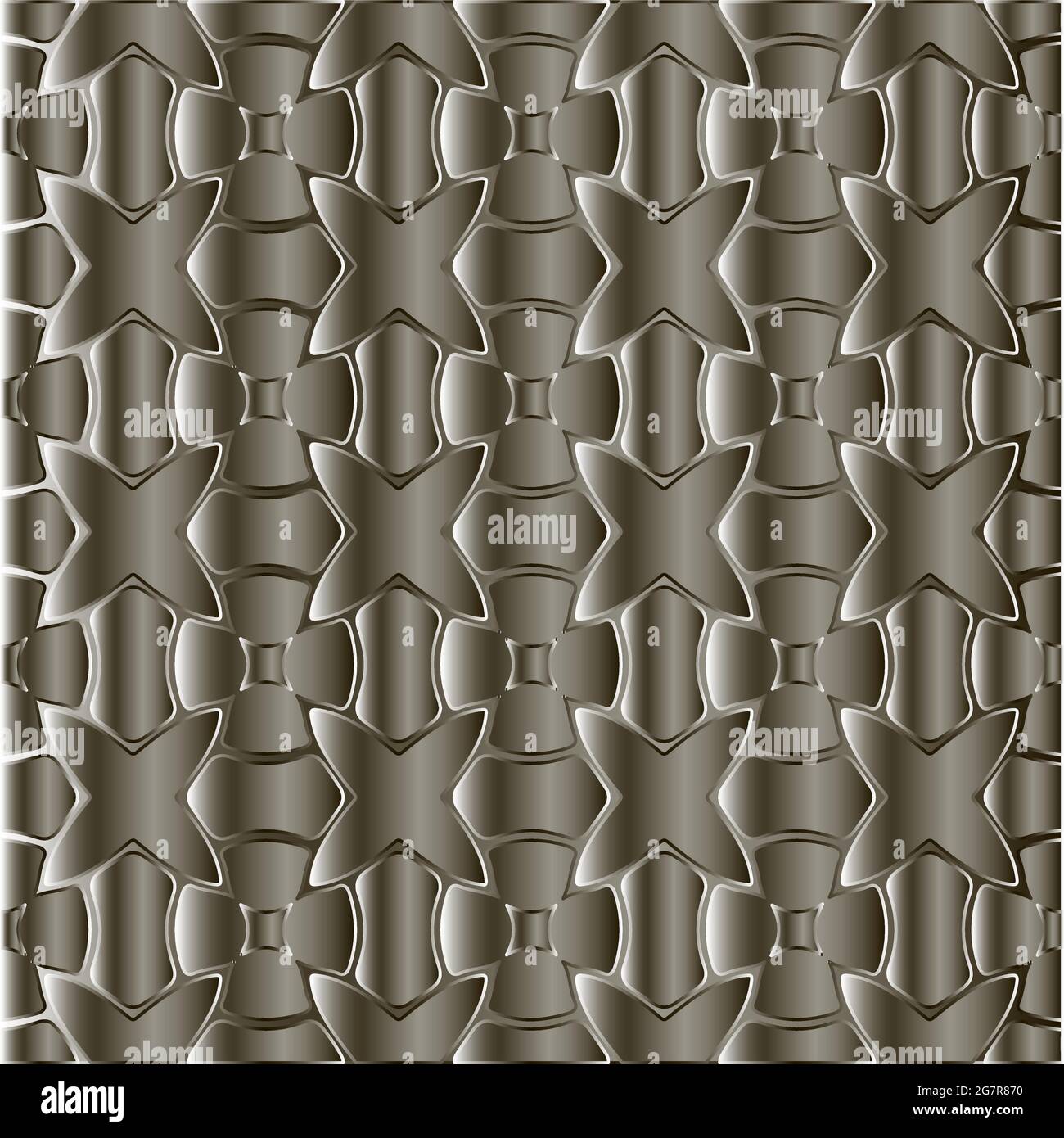 steel metallic gradient with a repeating pattern. Abstract metallic ...