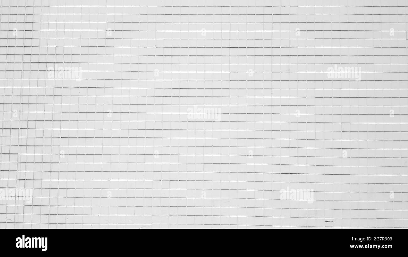 Dirty white ceramic tile wall texture background Stock Photo - Alamy