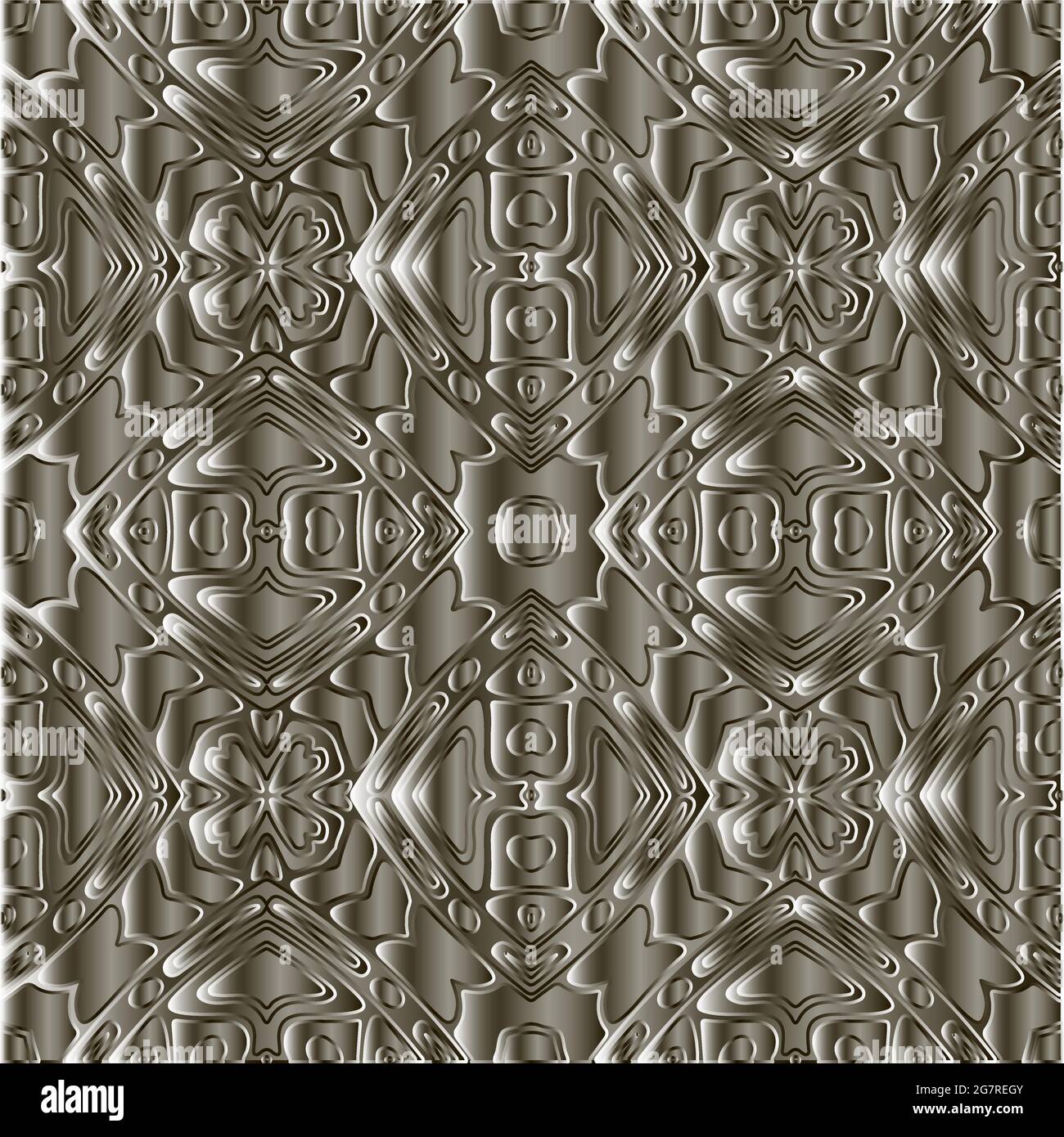 steel metallic gradient with a repeating pattern. Abstract metallic ...