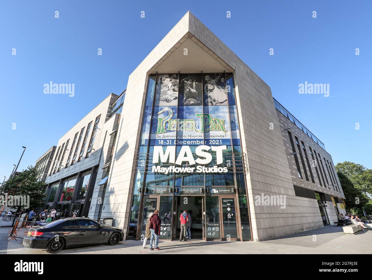 Mast Mayflower Studios, a theatre in Southampton, UK Stock Photo