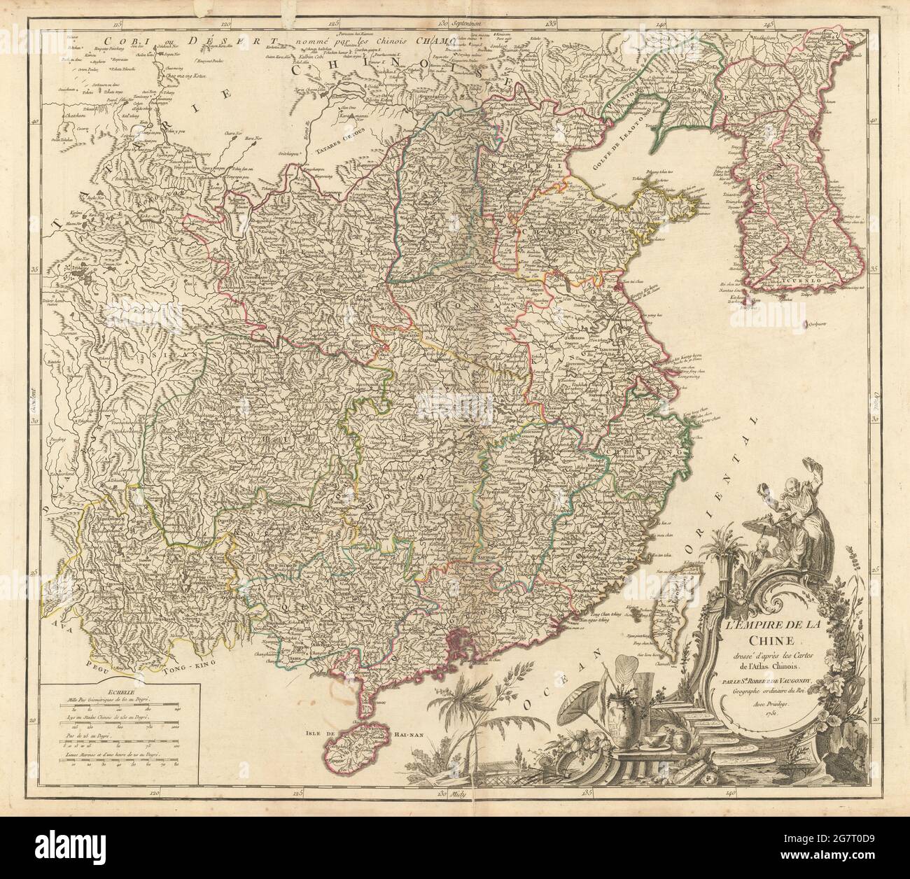 China korea 18th century map hires stock photography and images Alamy