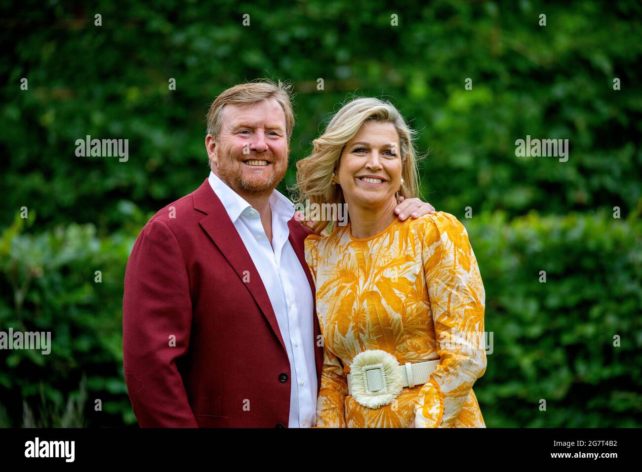 King Willem-Alexander and Queen Maxima of The Netherlands at Palace ...